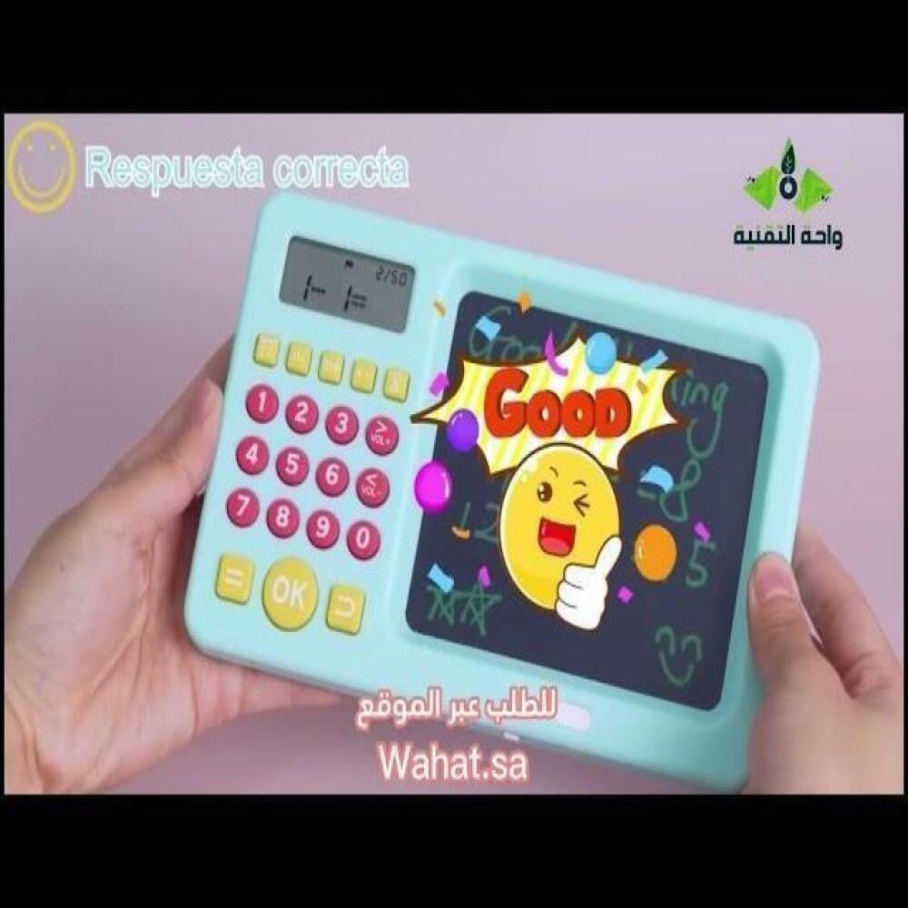 لعبة تعلم الرياضيات ورسم تابلت للكتابة بشاشة LCD للاطفال