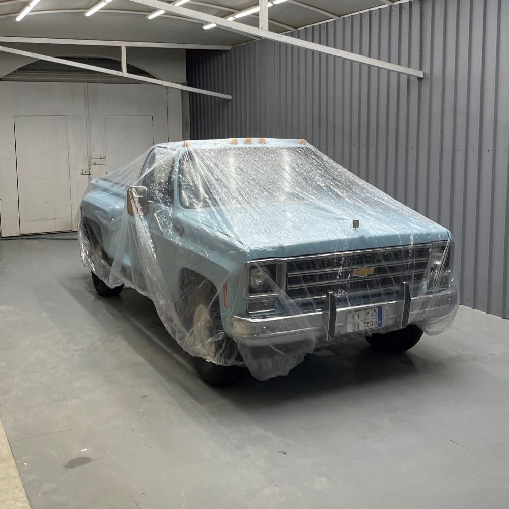 طربال سيارة شفاف كبير - CAR COVER XL