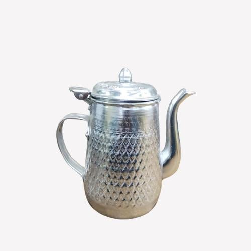 بكرج منقوش تايلندي فضي 13 سم