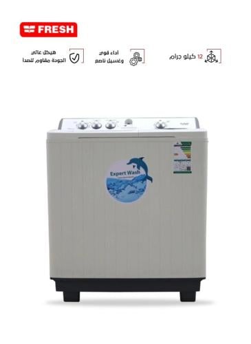 غسالة فرش 12 كيلو حوضين ابيض FWM20000