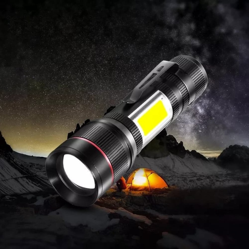كشاف LED شحن USB بإضاءة جانبية C83 مقاس 11