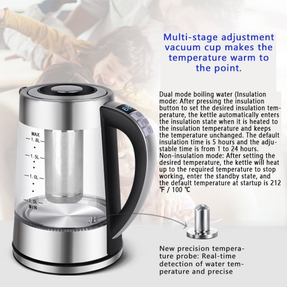 Tea Brewing Kettle, Intelligent Kettle Stainless Steel Multi-Temperature BC1749