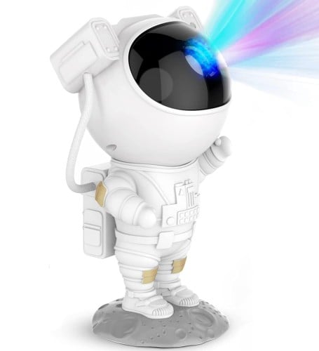 اضاءة رائد الفضاء جهاز عرض جالكسي بإضاءة LED بتصمي...