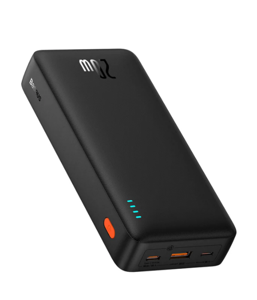 بطارية متنقلة للجوال بسعة 20000 مللي امبير وبقوة 20 واط| باور بانك بيسوس ايربو يدعم الشحن السريع مثالي للسفر