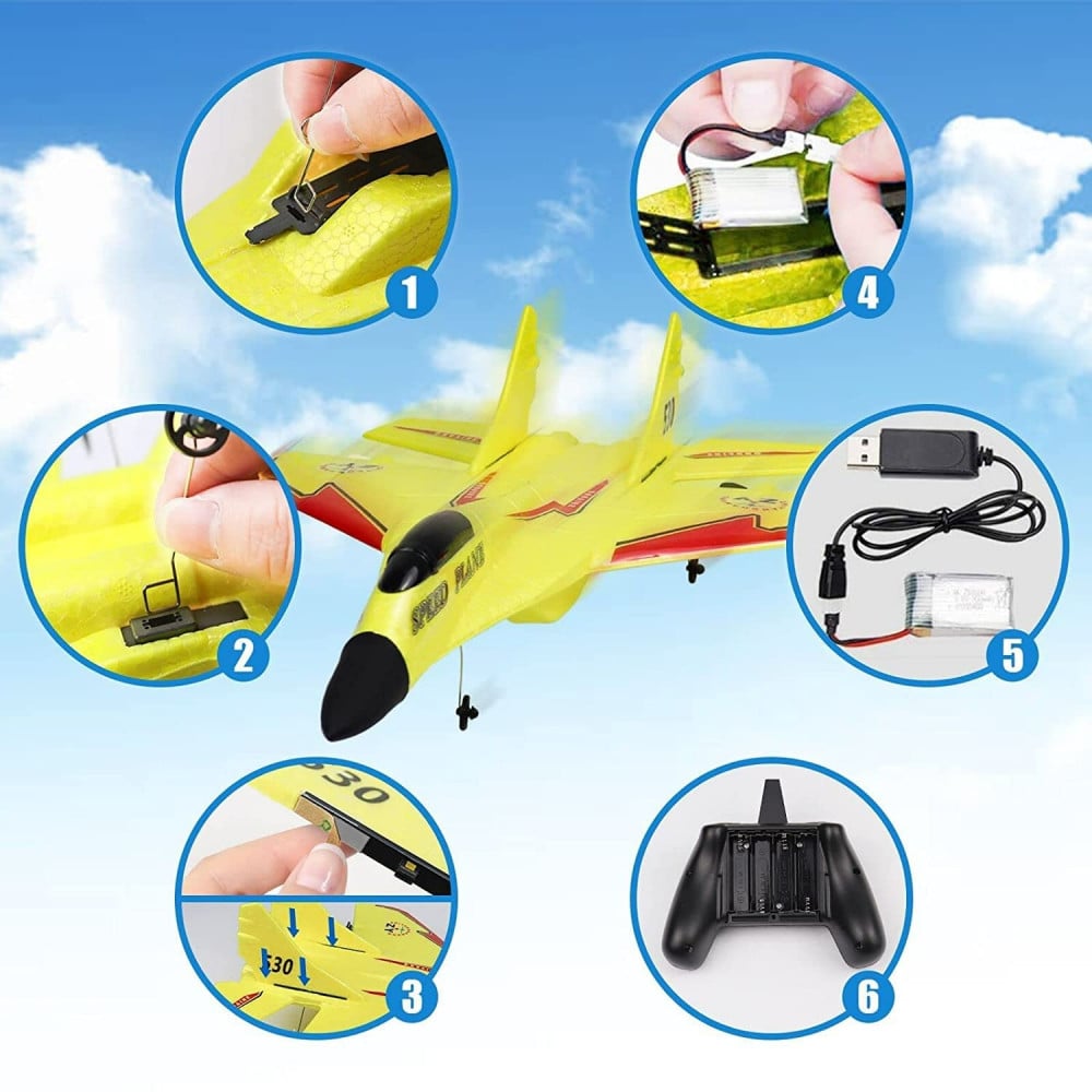 ZY-530PRO RC Airplane Shockproof With Remote Control 2.4G