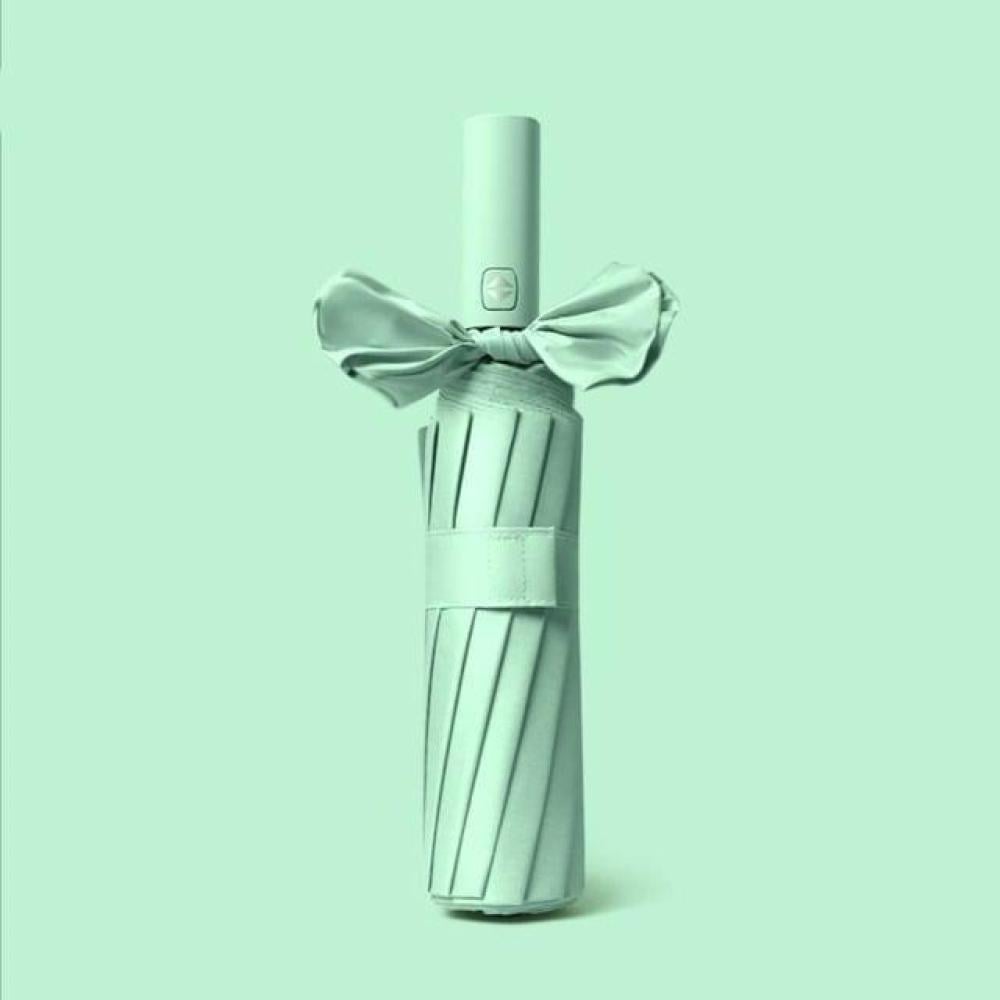 مظلة مطر شخصية ذكية مزودة بزر فتح/اغلاق ومزودة بكشاف اضاءة