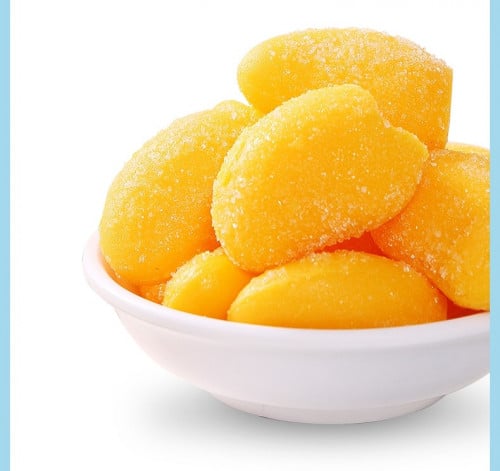 حلوى عصير المانجو (نباتي 100% )Dobby Real Mango fruit juice candy