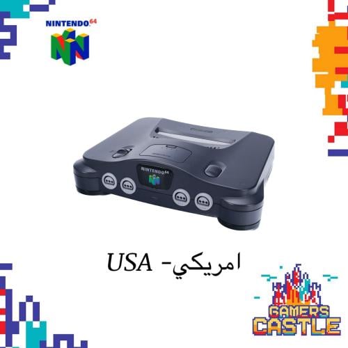 نينتندو 64 مستعمل - اسود
