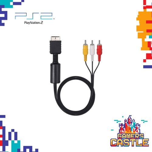 سلك الوان بلايستيشن 2 اصلي PS2 AV Cable