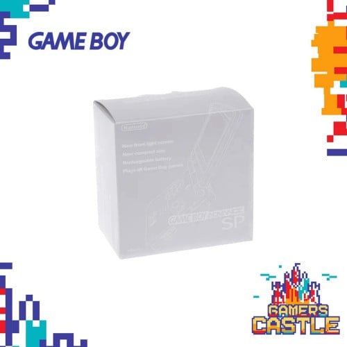 قيم بوي بالكرتون (رصاصي) (Game Boy SP) مع 2 العاب...