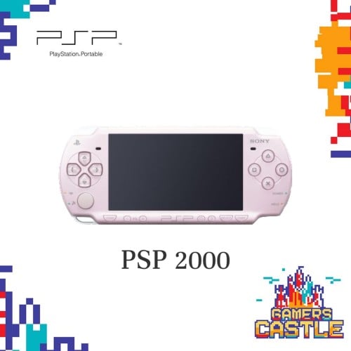 Psp مستعمل (وردي)