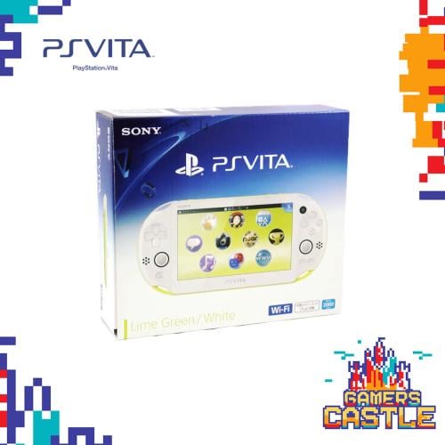 بي اس فيتا موديل 2000 مستعمل - ابيض/ليموني Ps Vita