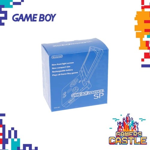 قيم بوي بالكرتون (ازرق) (Game Boy SP)
