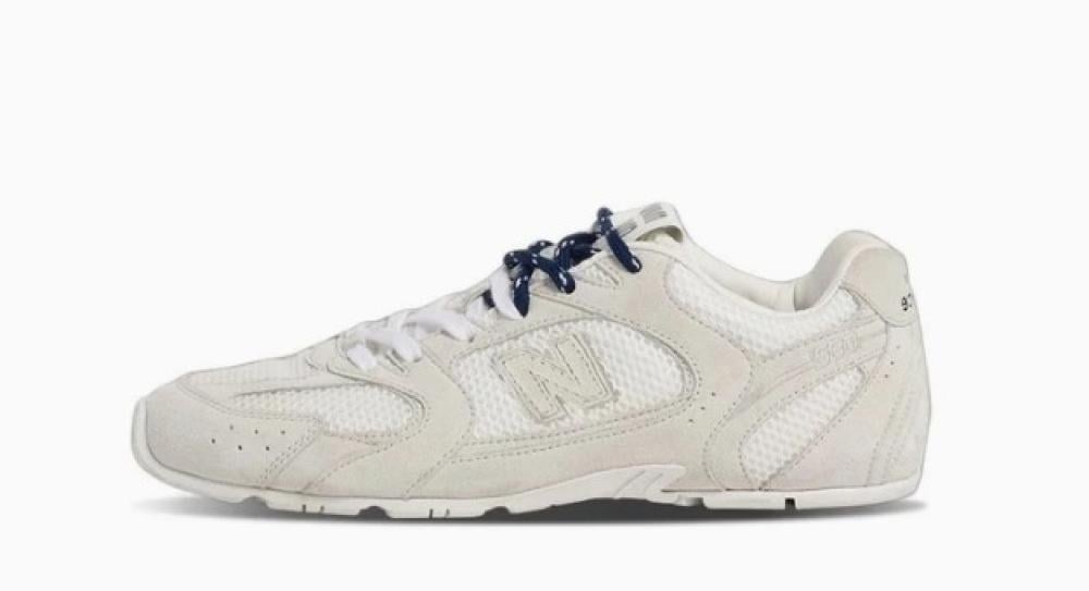 New Balance x Miu Miu 530 Suede Mesh 'Ecru' - TREE Sneakers