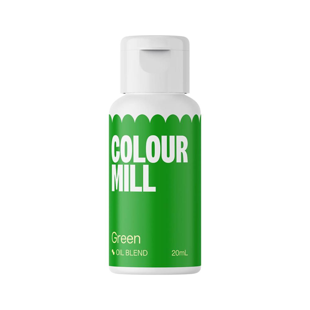 لون أخضر ( Green ) زيتي 20مل | Colour Mill