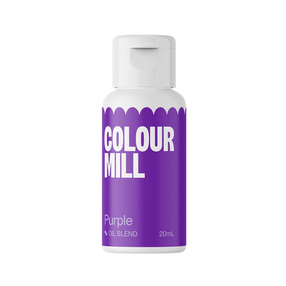 لون بنفسجي ( Purple ) زيتي 20مل | Colour Mill