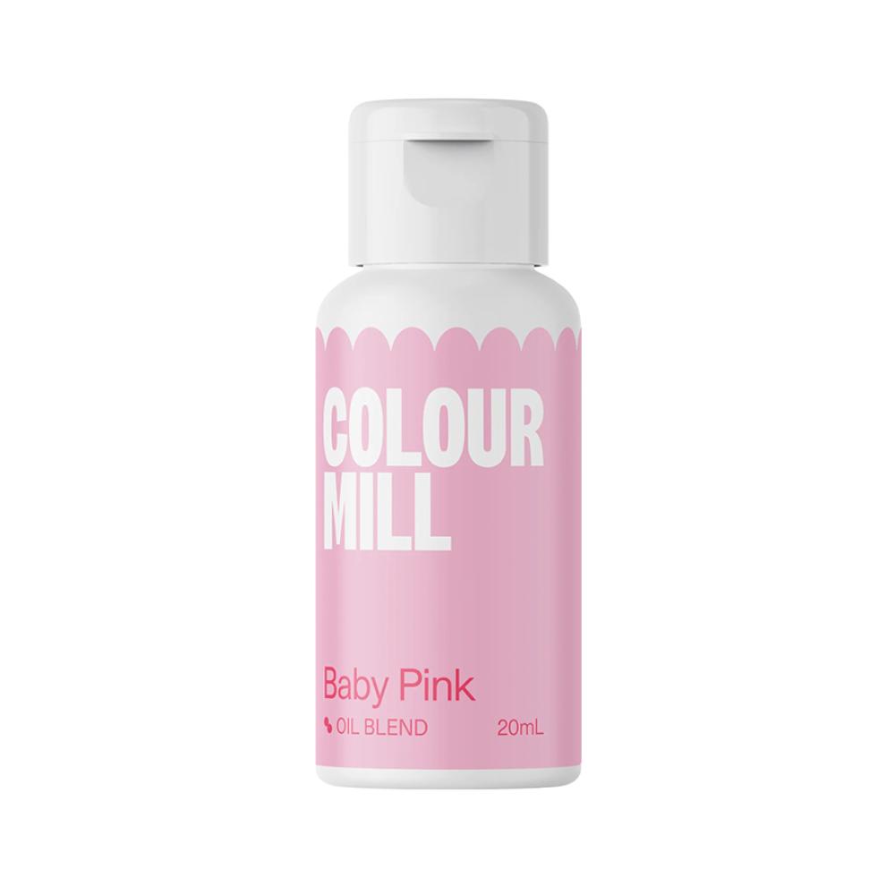 لون زهري ( Baby Pink ) زيتي 100مل | Colour Mill
