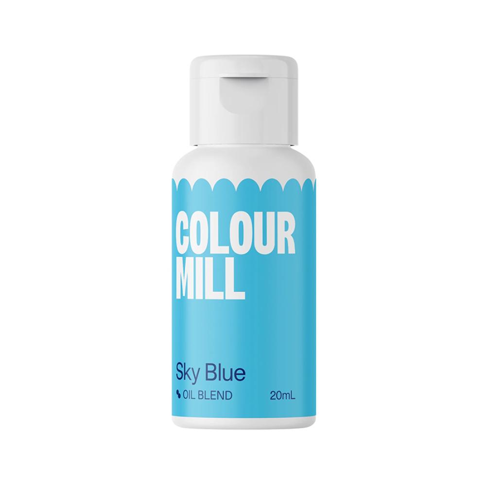 لون سماوي ( Sky Blue ) زيتي 20مل | Colour Mill