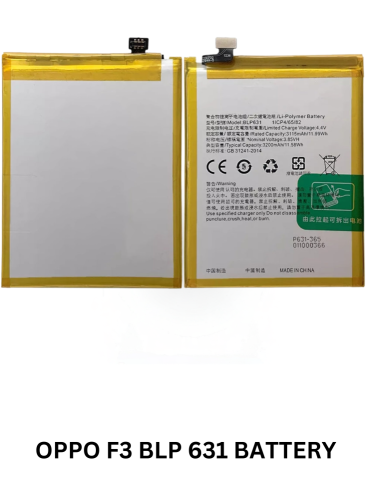 بطارية اوبو BATTERY BLP 631 FOR OPPO F3