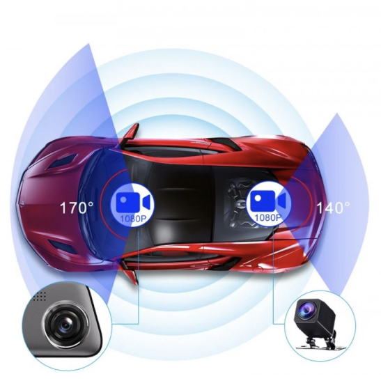 داش كام شاشة كاملة امامية و خلفية