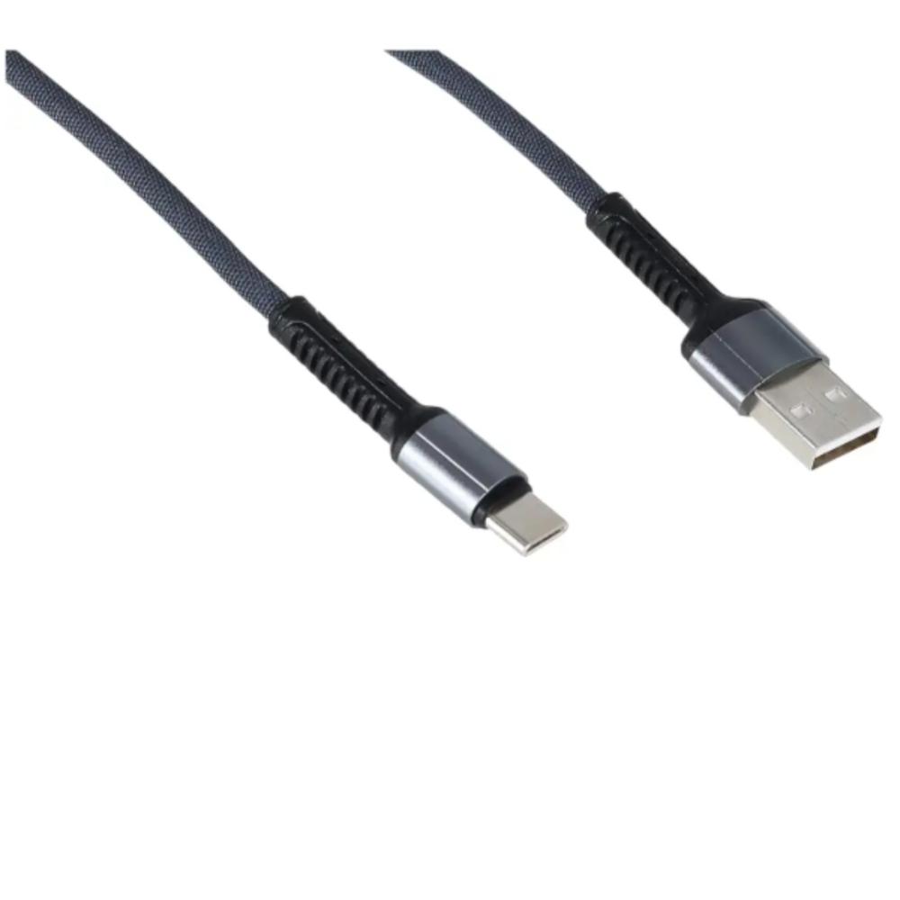 وصلة شاحن USB TO TYPE C قماشي بطول 1 متر من LDNIO - متجر أسناس