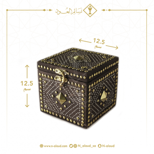 علبة حائلية مربعة كبيرة نقشة خاصة