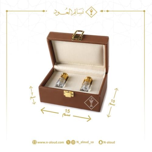 صندوق جلد إيطالي ربعين جملي