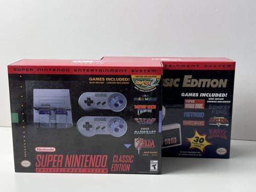 سوبر ننتندو ميني SNES Mini مع جهاز هدية