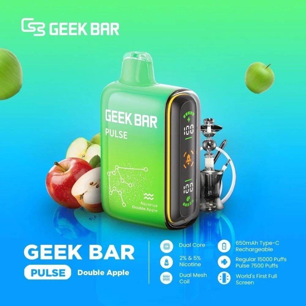 سحبة جيك بار 15000 سحبة geek bar
