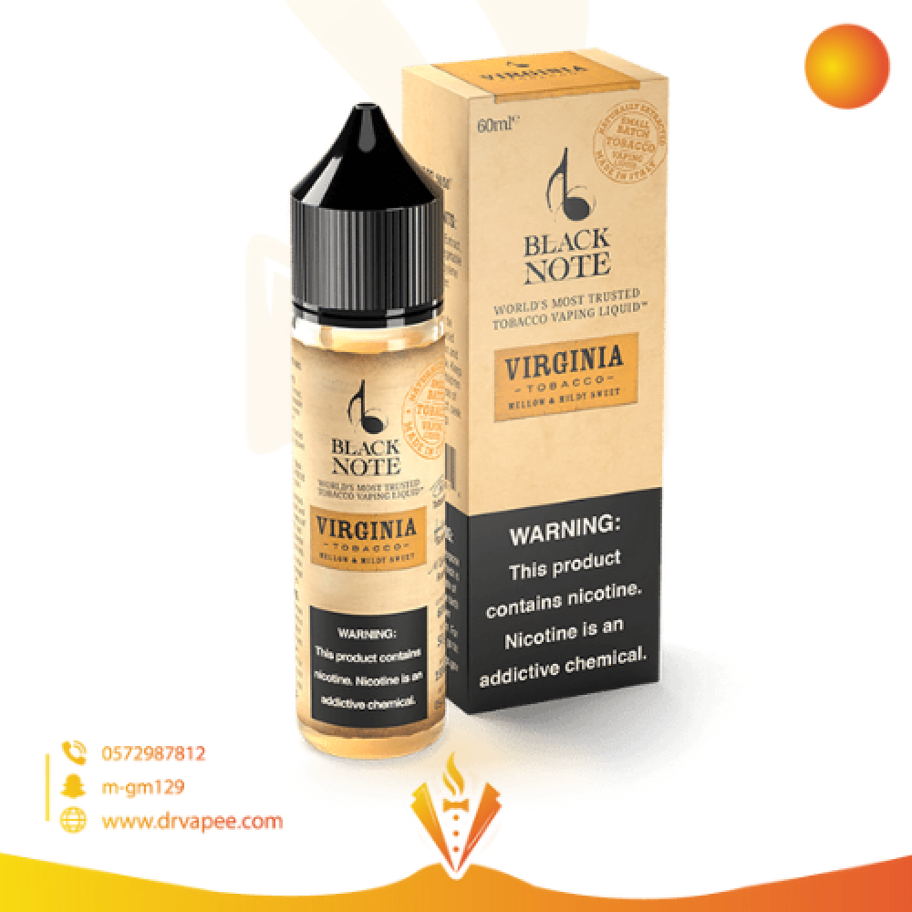 virginia 60ml vape juice - white note -