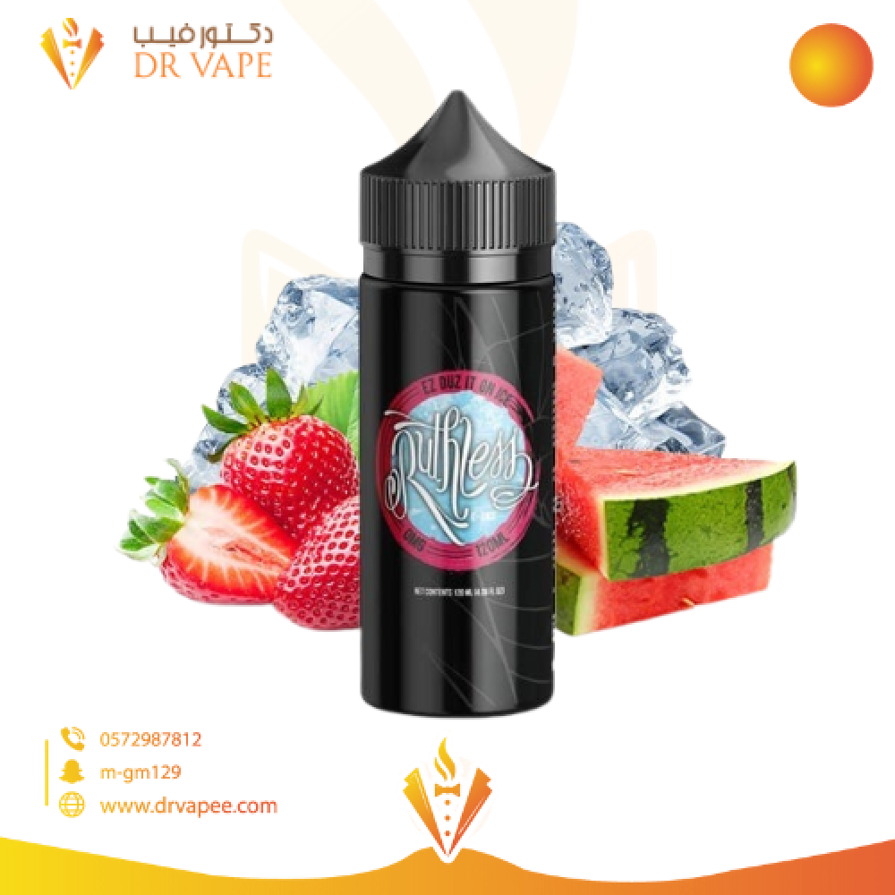 RUTHLESS Juice Ez duzz it 3mg 60ml Quality Vape