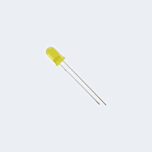 لمبة صفراء Yellow LED 5mm  (10قطع)