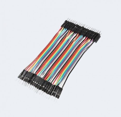 اسلاك توصيل 40 سلك Jumper wires M-M 10cm