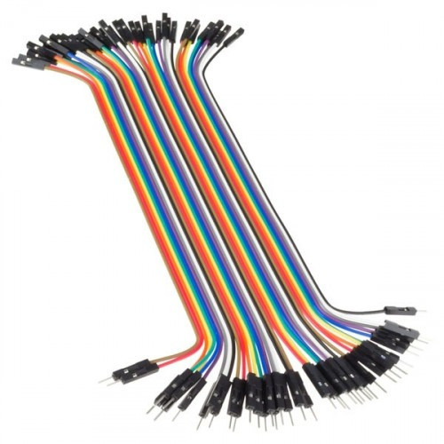 اسلاك توصيل 40 سلك Jumper wires M-F 30cm