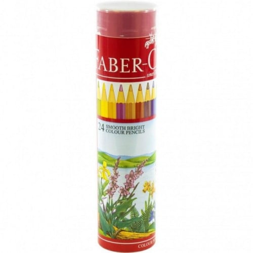 الوان خشبيه  علبه دئريه فيبركاستل 24لون