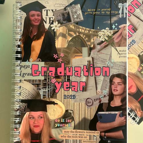 Graduation notebook 2025