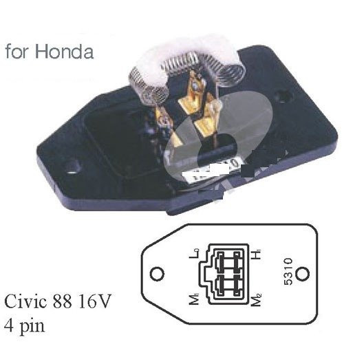 RESISTOR HONDA CIVIC 4 PIN NO 10875W