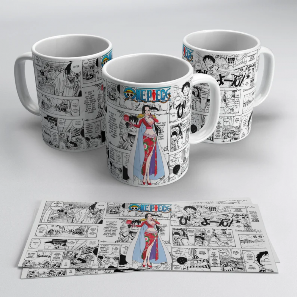 One Piece Manga Ceramic Mug, Boa Hancock, White, 325 ml (11 oz) - Hend  Printing | هند للطباعة