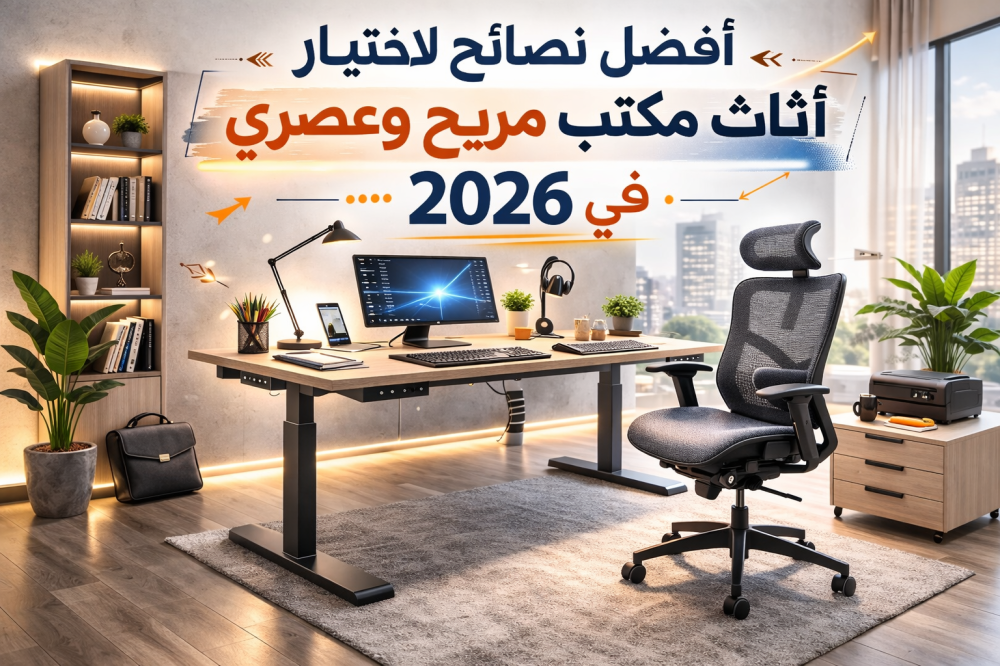 أفضل نصائح لاختيار أثاث مكتب مريح وعصري في 2026