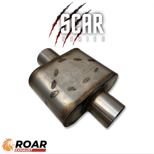 SCAR MUFFLER (one outlet)