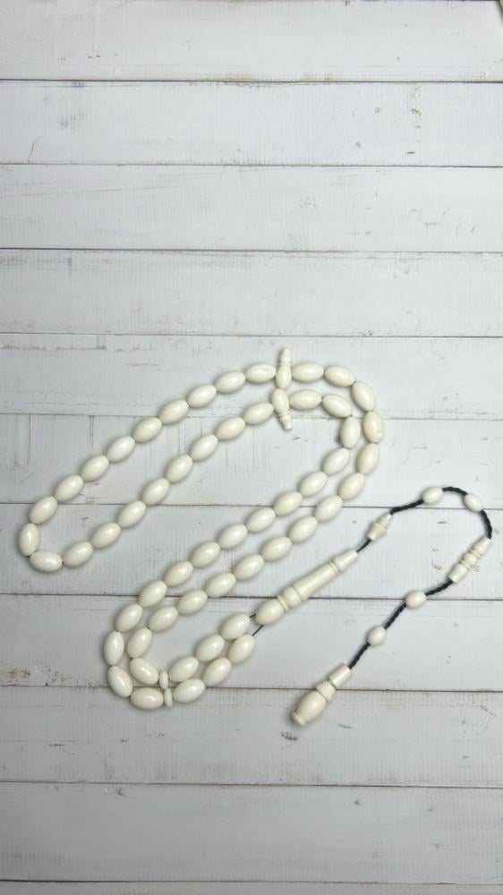 سبحة عظم برميلي سادة