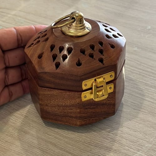 المبخرة الخشبية الهرمية الهندية الفاخرة