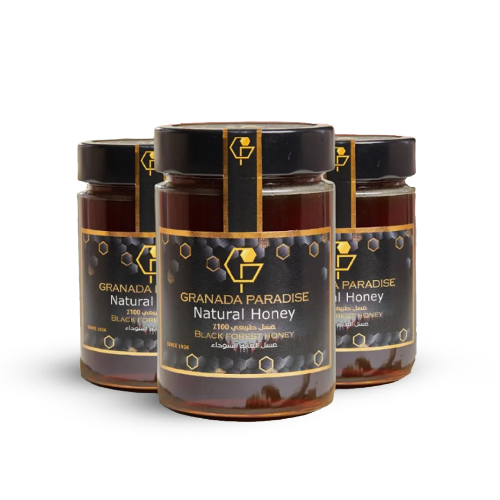3عبوات عسل الغابة السوداء اسباني500جم