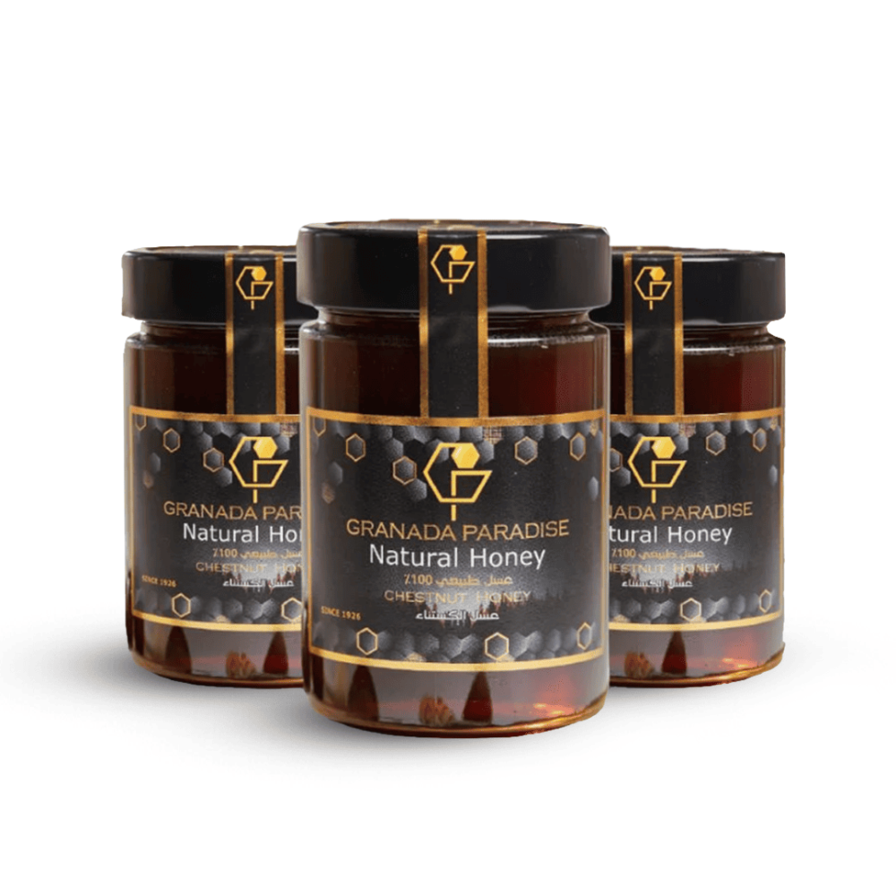 3 عبوات عسل كستناء اسباني 500جم
