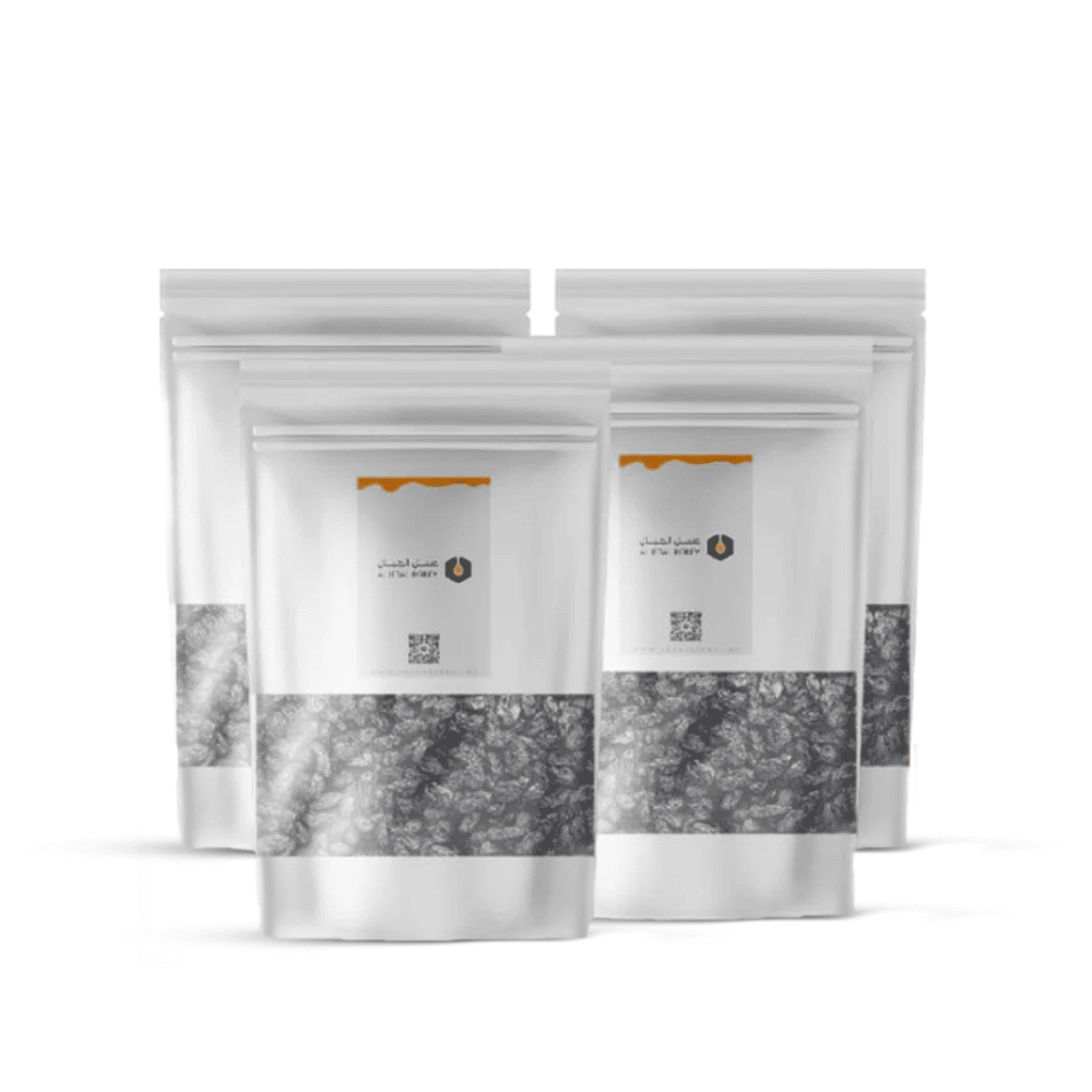 4 كيلو زبيب اسود يمني