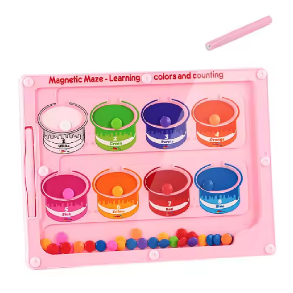 لوحة المتاهة المغناطيسية التعليمية