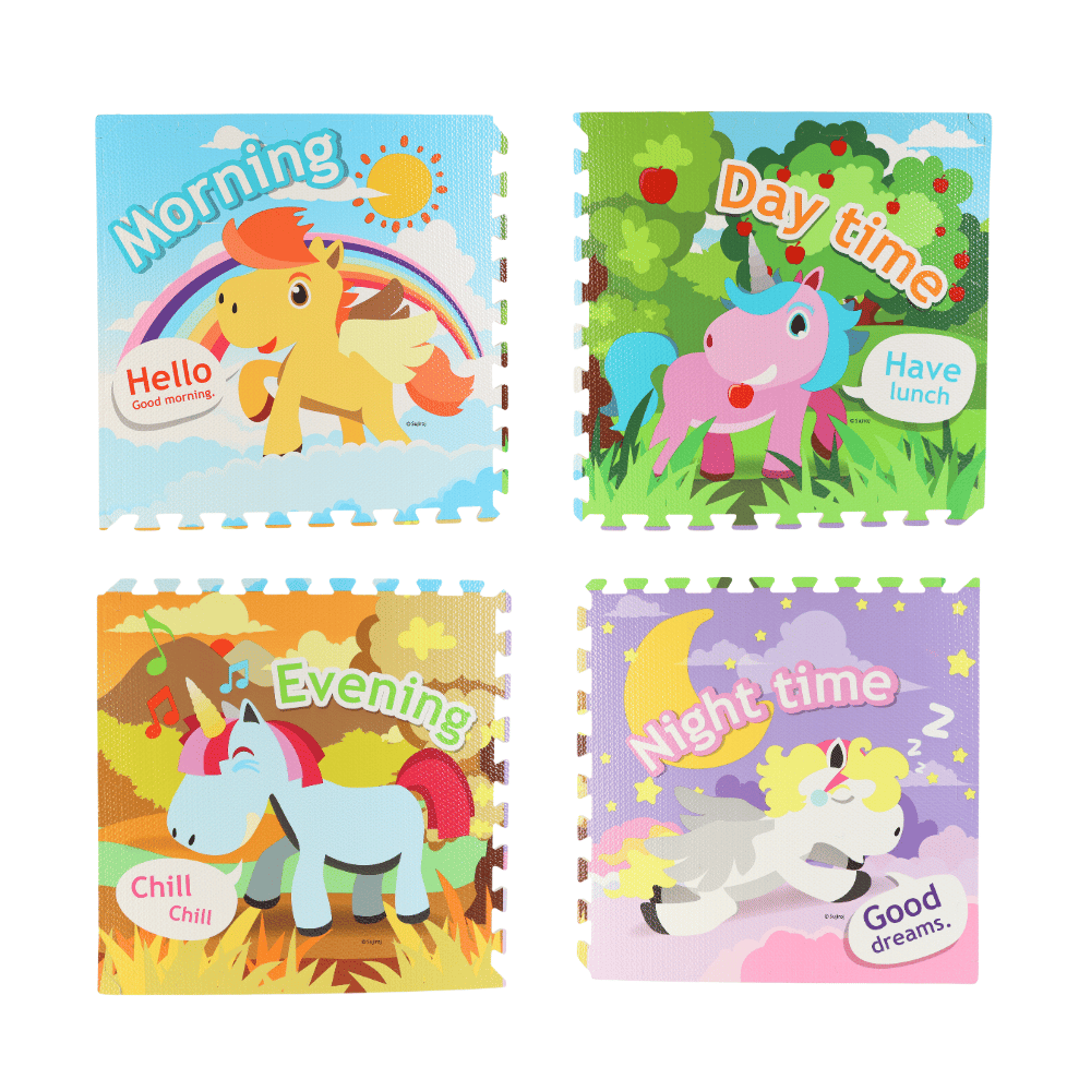 سجادة بازل يونيكورن 4 قطع