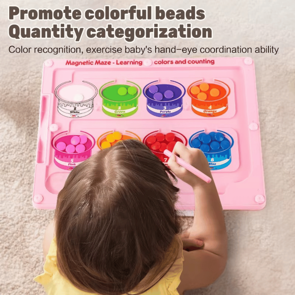 لوحة المتاهة المغناطيسية التعليمية