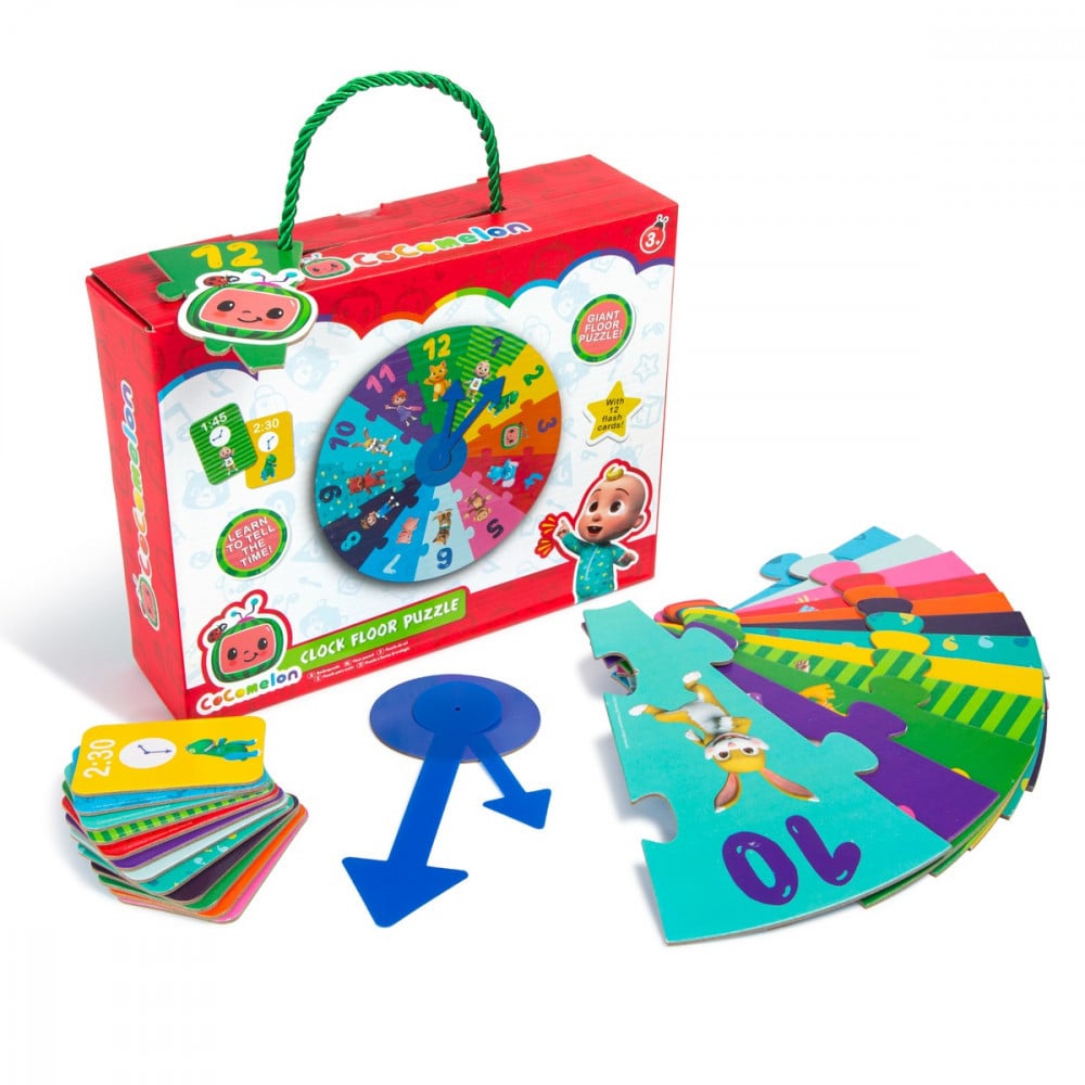 CoComelon Clock Floor Puzzle