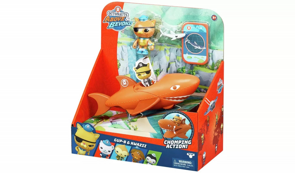 Octonauts Above Beyond Deluxe Toy Kwazii Gup-B